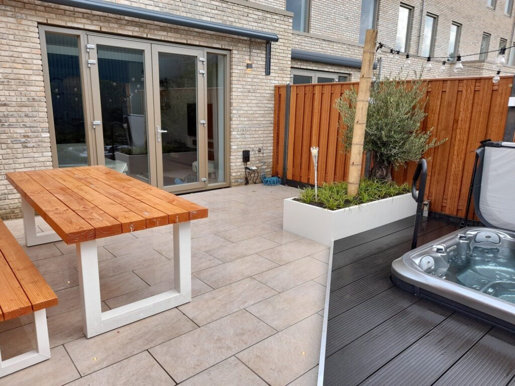 Moderne Stadstuin in Leiden